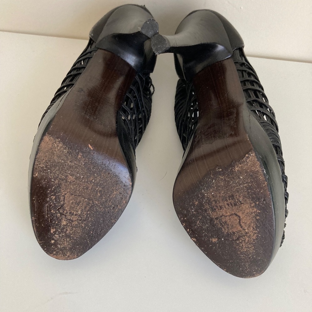 Stuart Weitzman Open Toe Booties - image 5